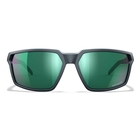 Image of Wiley X Sierra Polarized Sunglasses - Captivate Polarized Green Mirror Lens / Matte Graphite Frame