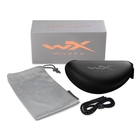 Image of Wiley X Trek Captivate Polarized Sunglasses - Smoke Grey Lenses / Gloss Black Frame