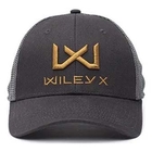 Image of Wiley X Trucker Cap - Dark Grey/Signal Orange Wiley X