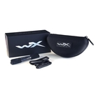 Image of Wiley X Valor 2.5 Black Ops Polarized Sunglasses - Grey Lenses / Matte Black Frame