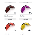 Image of X-Sight Sport 3RX TR4 4 Lens Kit - HD Brown/Vermillion/Electric Purple/XTRM Yellow
