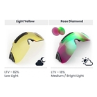 Image of X-Sight Sport 2RX Shooting Glasses Set - Rose Diamond/Deep Purple