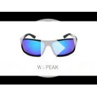 Image of Wiley X Peak Sunglasses - Grey Silver Flash Lenses / Matte Black Frame