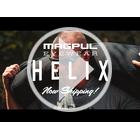 Image of Magpul Helix Polarized Eyewear - Black Frame / Gray Silver Mirror Lens